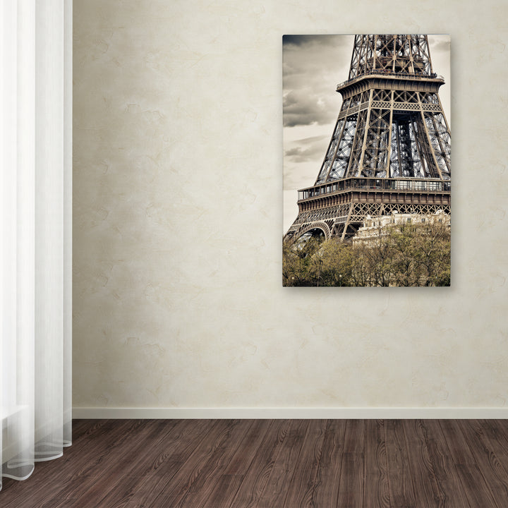 Philippe Hugonnard View of the Eiffel Tower Canvas Art 16 x 24 Image 3