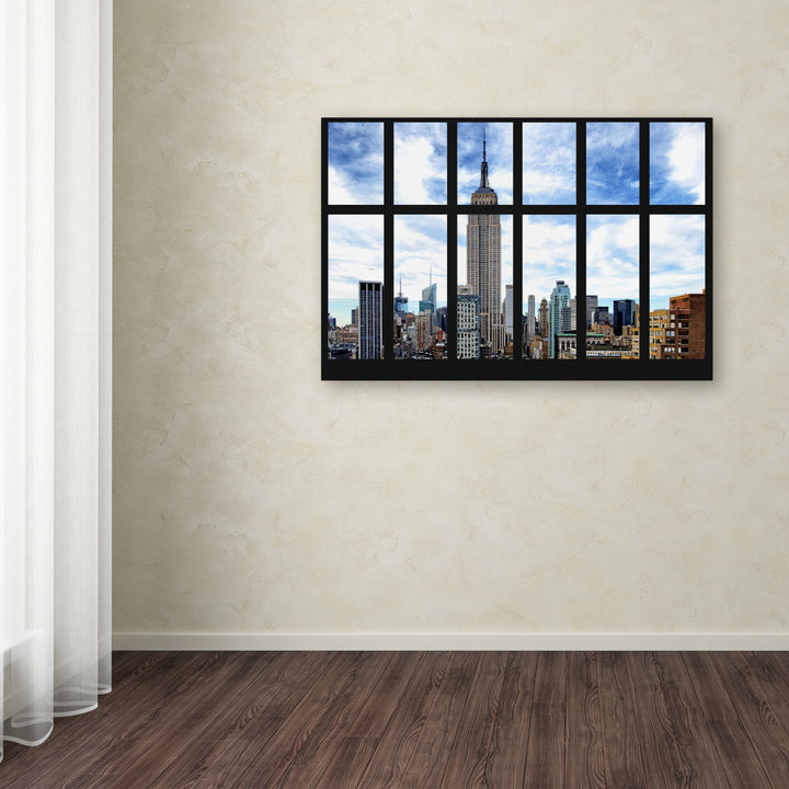 Philippe Hugonnard Empire State Building View Canvas Art 16 x 24 Image 3
