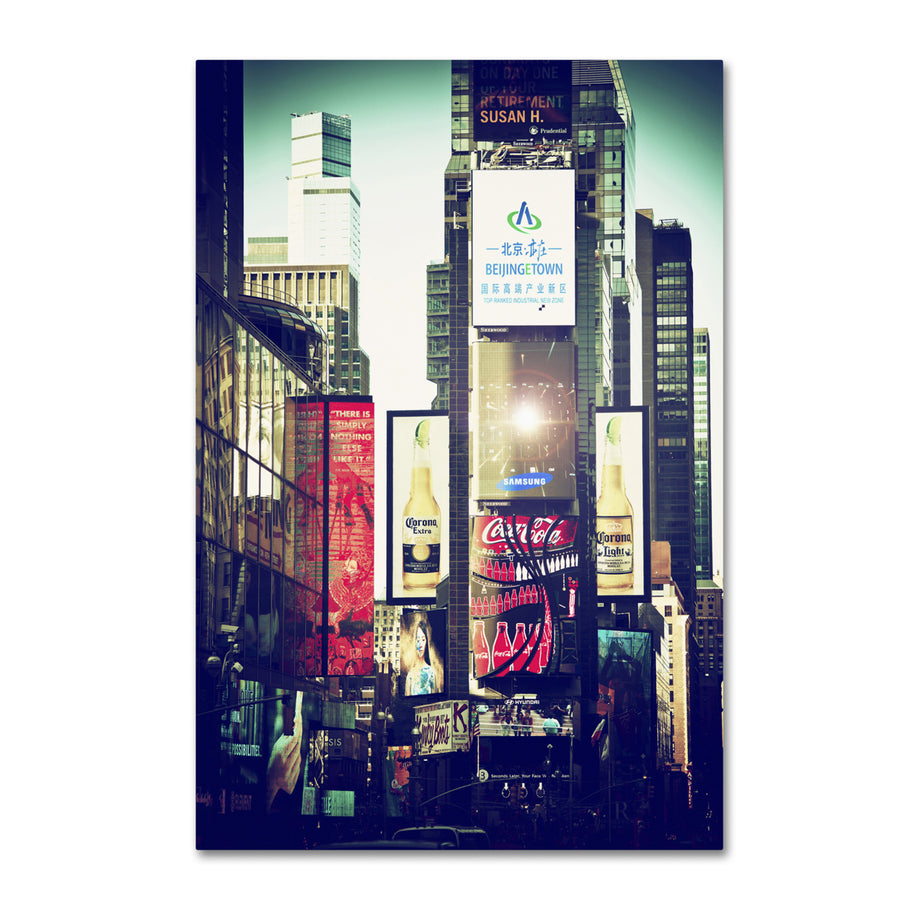 Philippe Hugonnard Times Square Canvas Art 16 x 24 Image 1