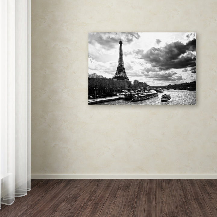 Philippe Hugonnard Romantic Stroll in Paris Canvas Art 16 x 24 Image 3