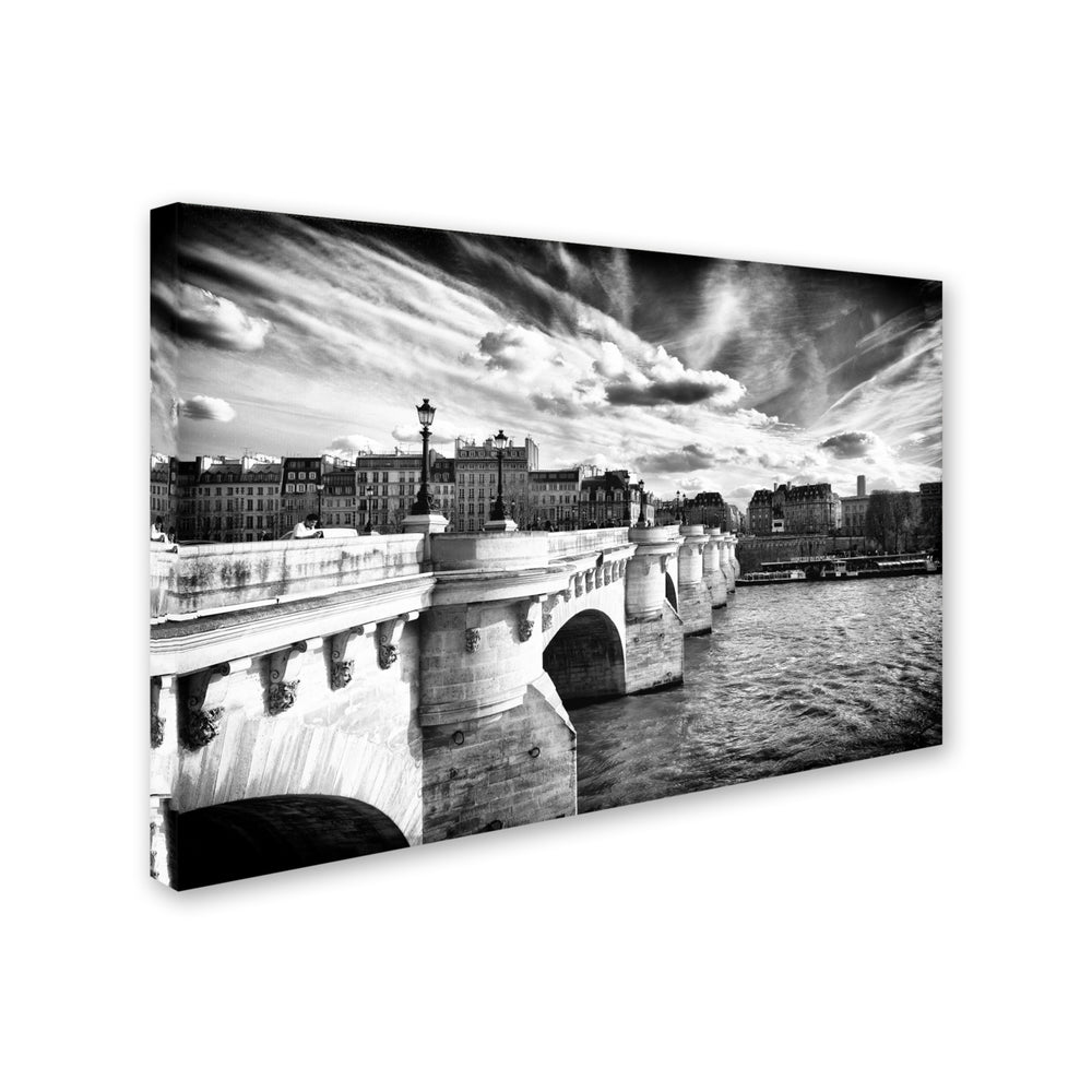 Philippe Hugonnard Paris Bridge Canvas Art 16 x 24 Image 2