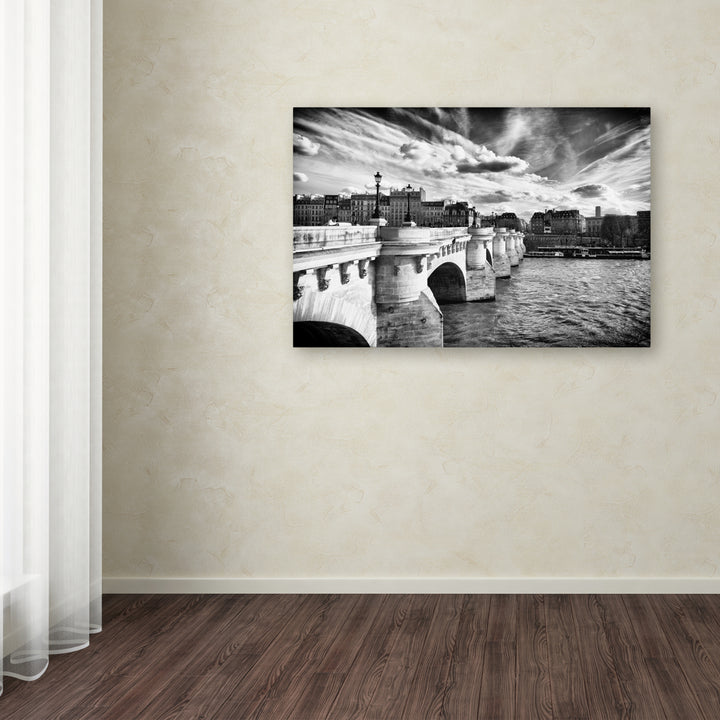 Philippe Hugonnard Paris Bridge Canvas Art 16 x 24 Image 3