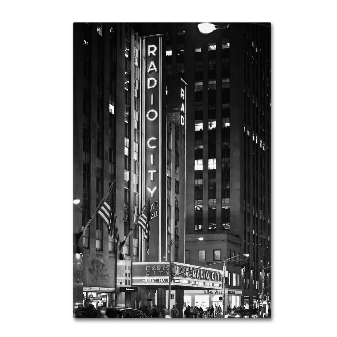 Philippe Hugonnard Radio City Music Hall Canvas Art 16 x 24 Image 1