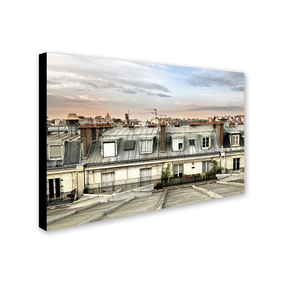 Philippe Hugonnard Paris Rooftops Canvas Art 16 x 24 Image 2