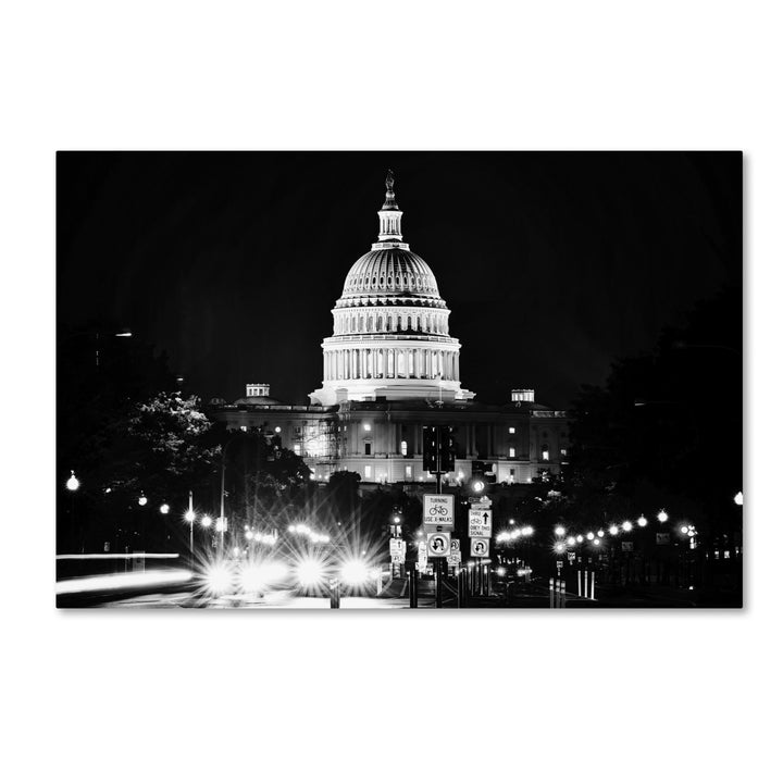 Philippe Hugonnard United States Capitol Canvas Art 16 x 24 Image 1