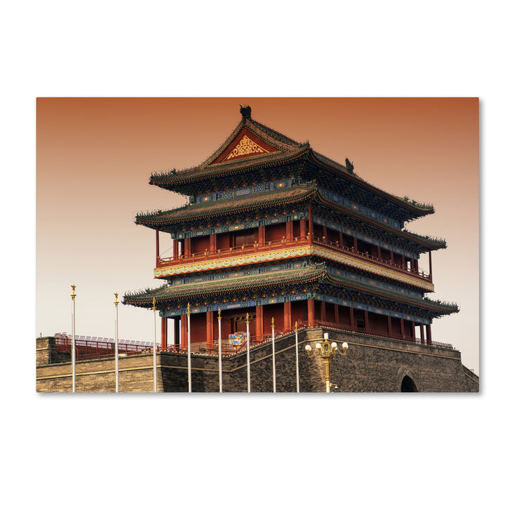 Philippe Hugonnard Qianmen II Canvas Art 16 x 24 Image 1