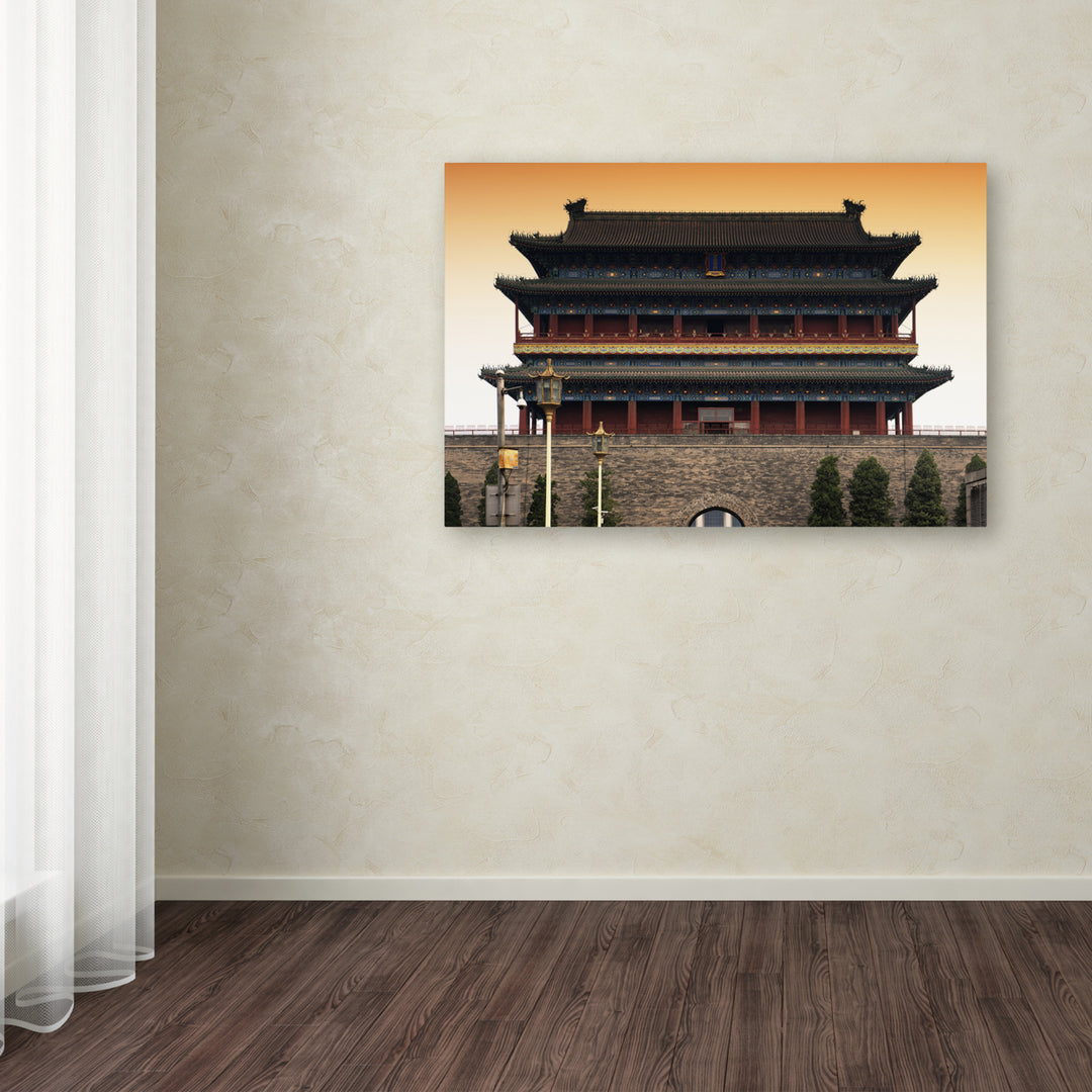 Philippe Hugonnard Qianmen Canvas Art 16 x 24 Image 3