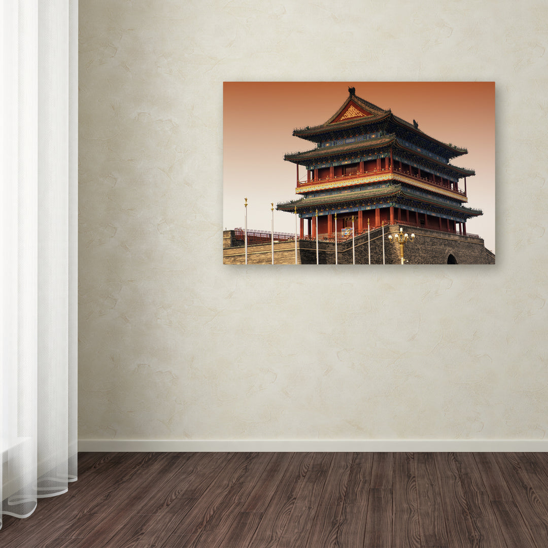 Philippe Hugonnard Qianmen II Canvas Art 16 x 24 Image 3