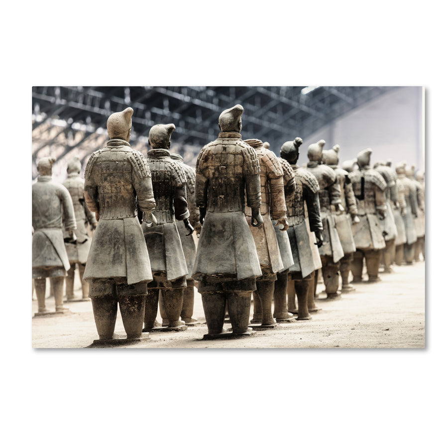 Philippe Hugonnard Terracotta Army VI Canvas Art 16 x 24 Image 1