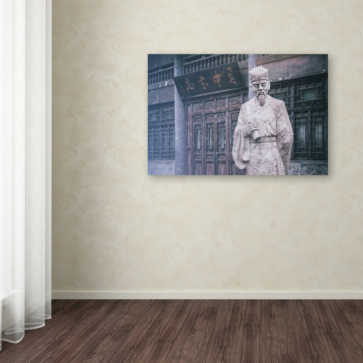 Philippe Hugonnard Buddhist Master Canvas Art 16 x 24 Image 3