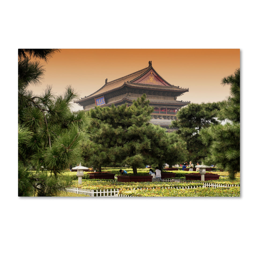 Philippe Hugonnard Sacred Garden V Canvas Art 16 x 24 Image 1