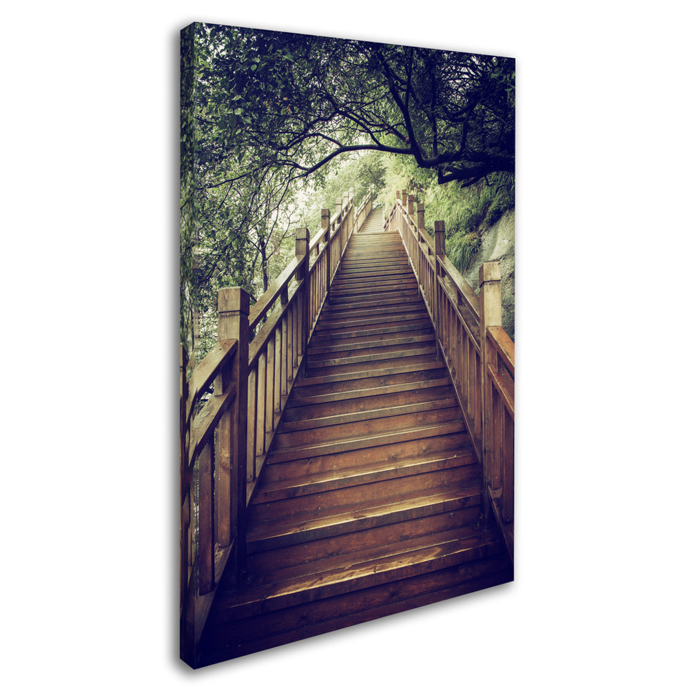 Philippe Hugonnard Staircase Canvas Art 16 x 24 Image 2