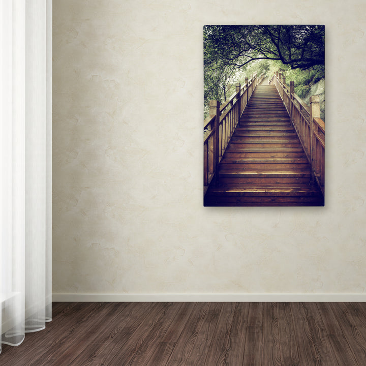 Philippe Hugonnard Staircase Canvas Art 16 x 24 Image 3