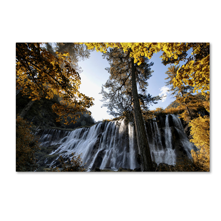 Philippe Hugonnard Waterfalls Canvas Art 16 x 24 Image 1