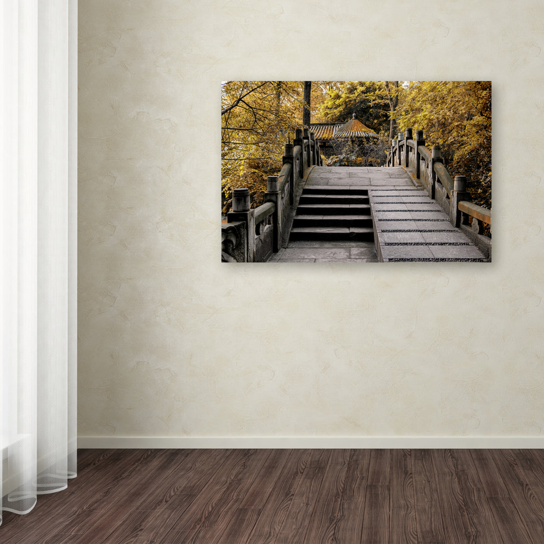 Philippe Hugonnard Crossing Fall Canvas Art 16 x 24 Image 3