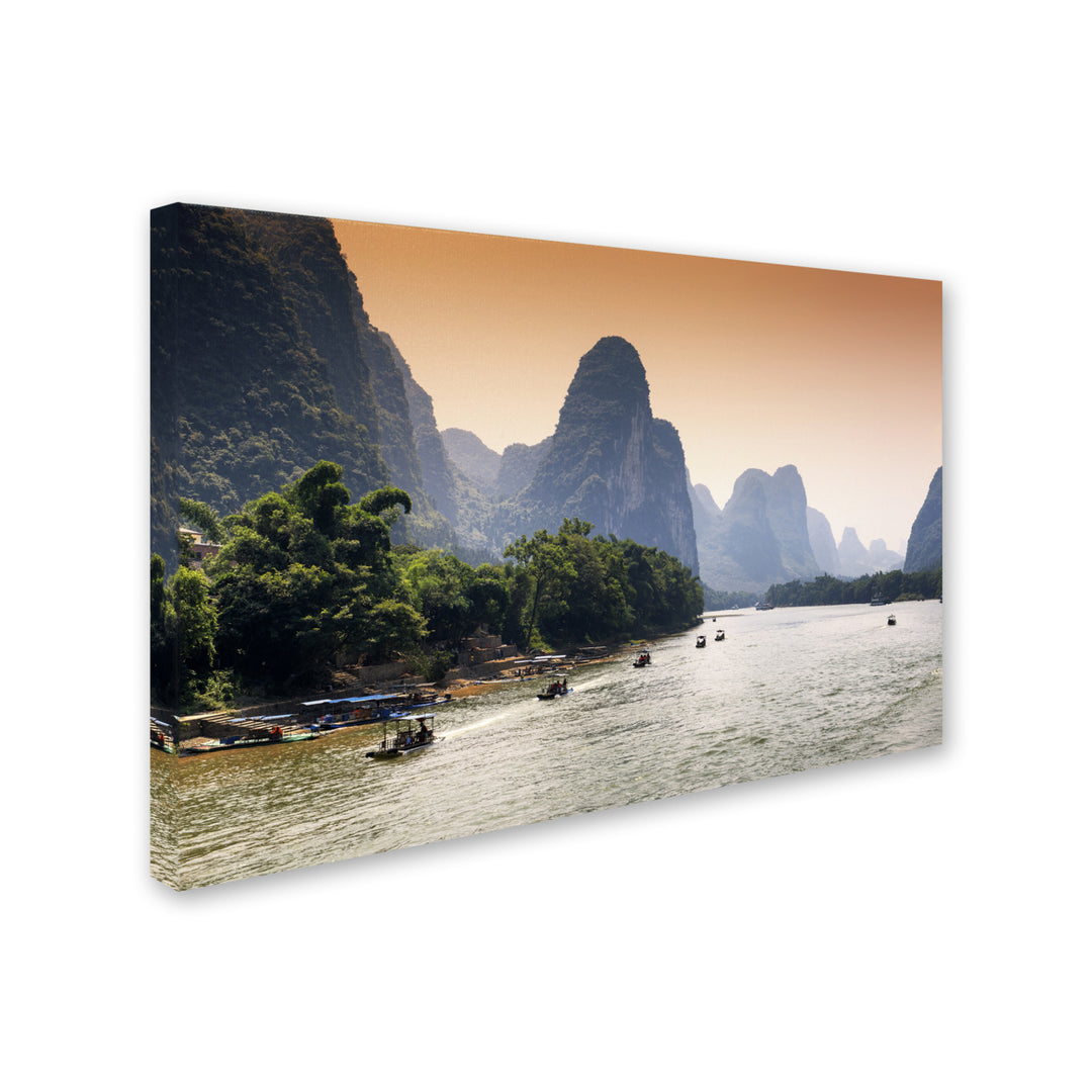 Philippe Hugonnard Li River Canvas Art 16 x 24 Image 2