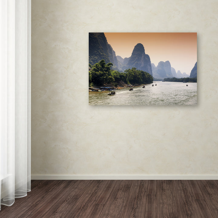 Philippe Hugonnard Li River Canvas Art 16 x 24 Image 3