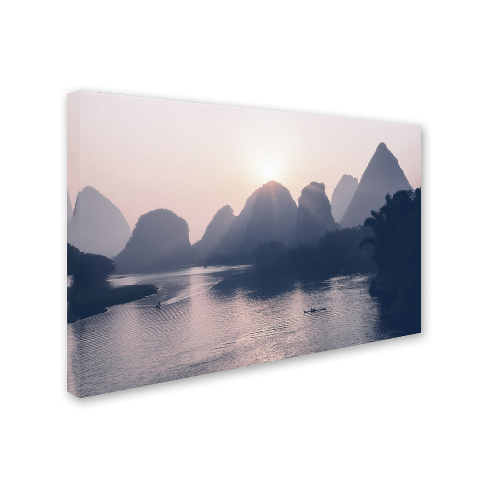 Philippe Hugonnard Early Sunrise Canvas Art 16 x 24 Image 2