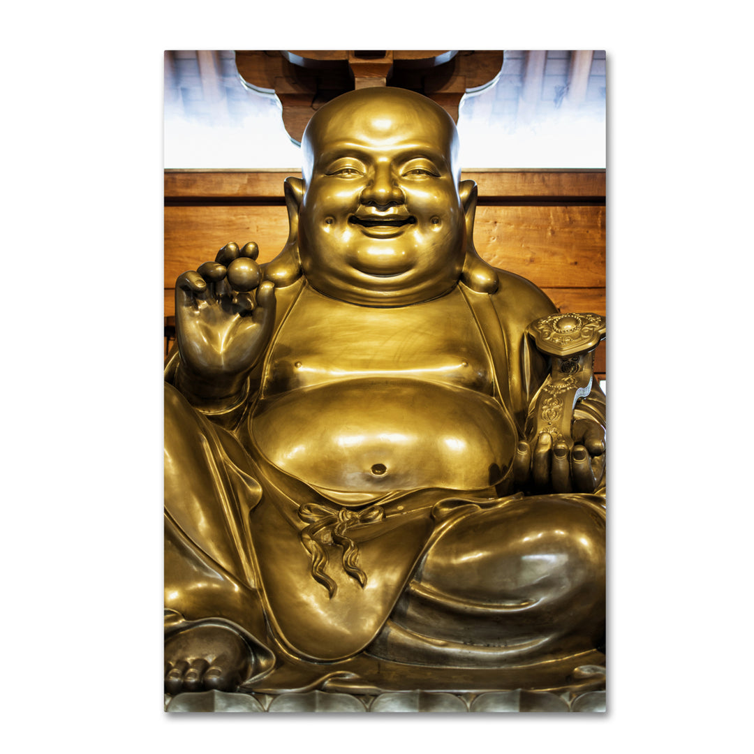 Philippe Hugonnard Gold Buddha Canvas Art 16 x 24 Image 1