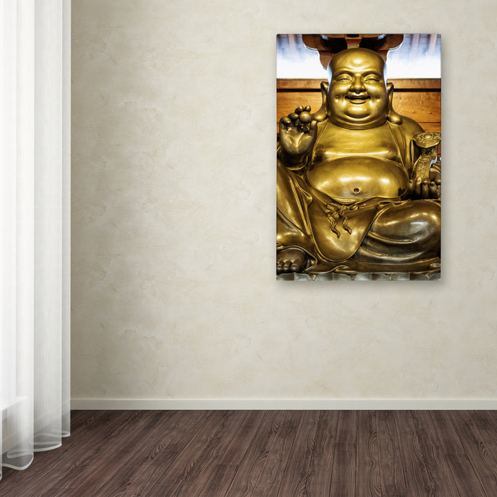 Philippe Hugonnard Gold Buddha Canvas Art 16 x 24 Image 3