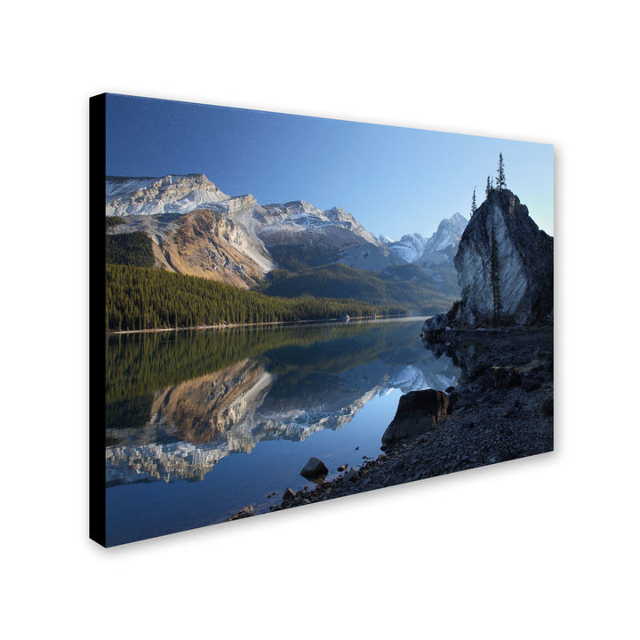 Pierre Leclerc Jasper Maligne Lake Canvas Art 16 x 24 Image 2