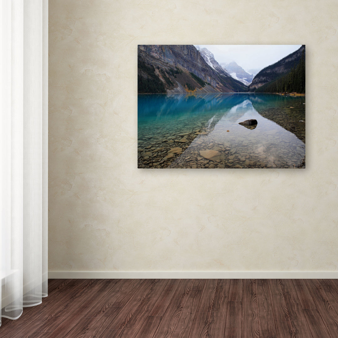 Pierre Leclerc Lake Louise Canvas Art 16 x 24 Image 3