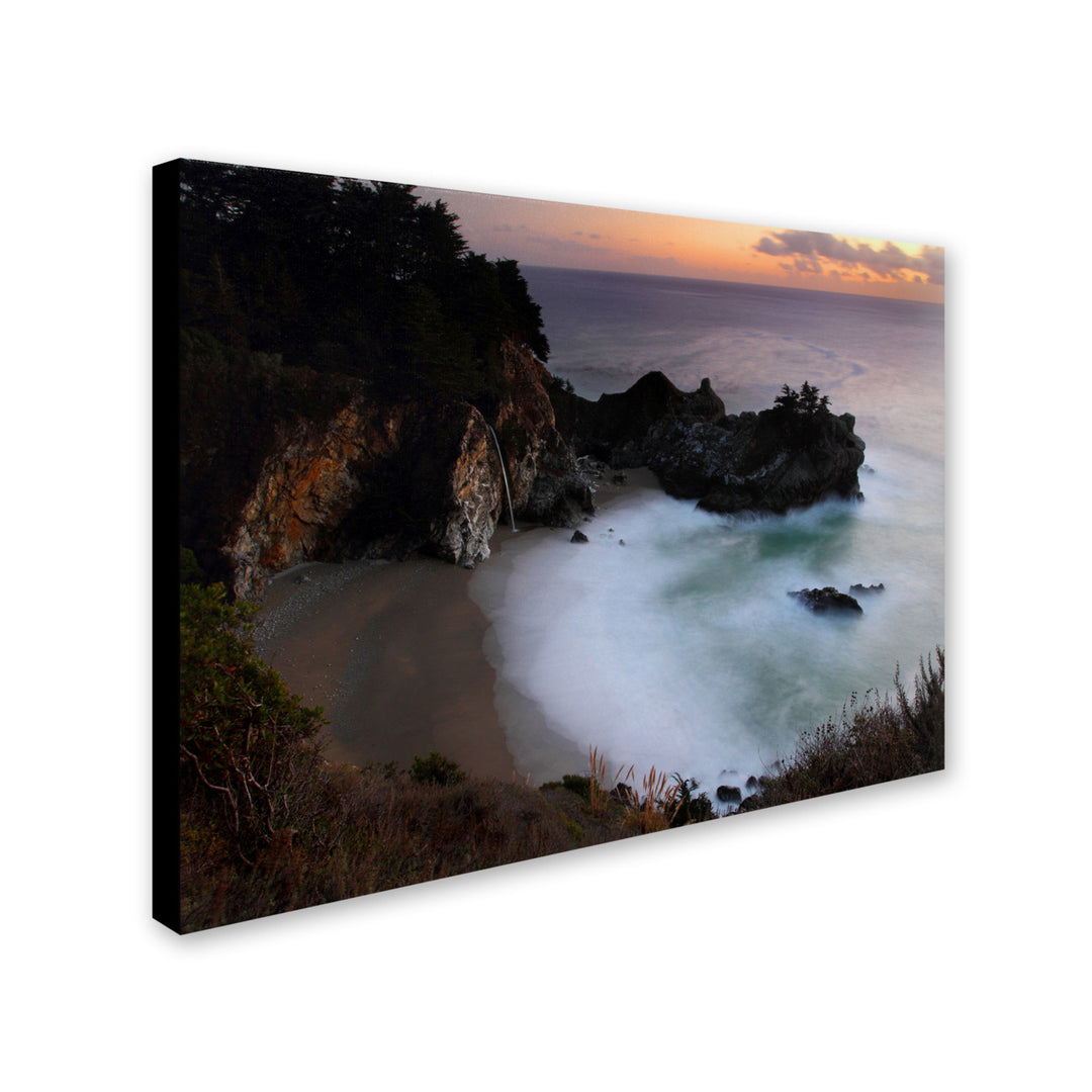 Pierre Leclerc Mc Way Falls Canvas Art 16 x 24 Image 2