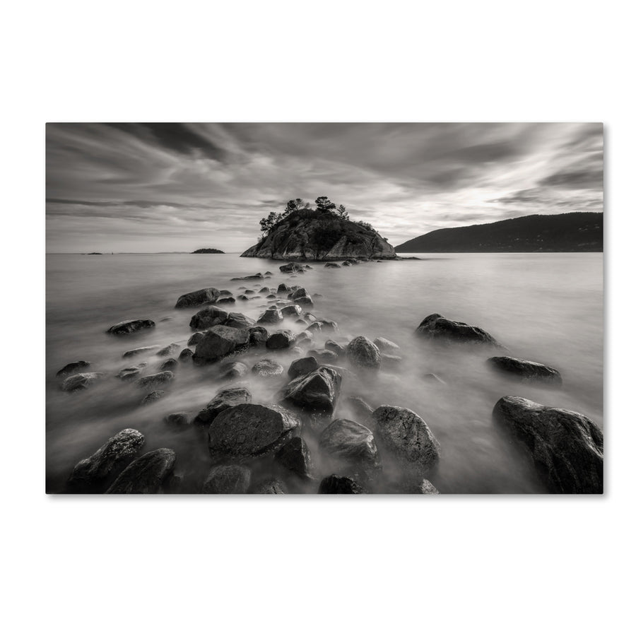 Pierre Leclerc Whytecliff Park BW Canvas Art 16 x 24 Image 1