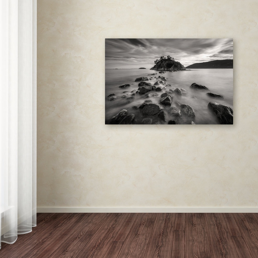 Pierre Leclerc Whytecliff Park BW Canvas Art 16 x 24 Image 3