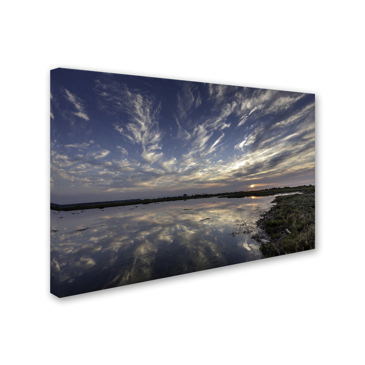 Pierre Leclerc Boundary Bay Sunset Canvas Art 16 x 24 Image 2