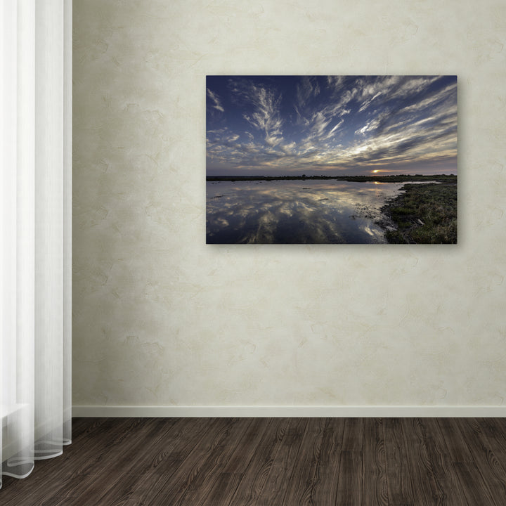 Pierre Leclerc Boundary Bay Sunset Canvas Art 16 x 24 Image 3
