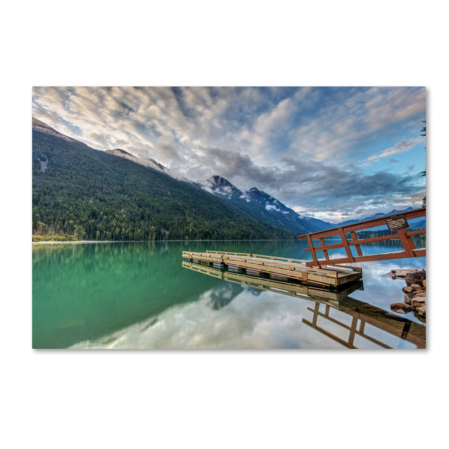 Pierre Leclerc Birkenhead Lake Sunrise Canvas Art 16 x 24 Image 1