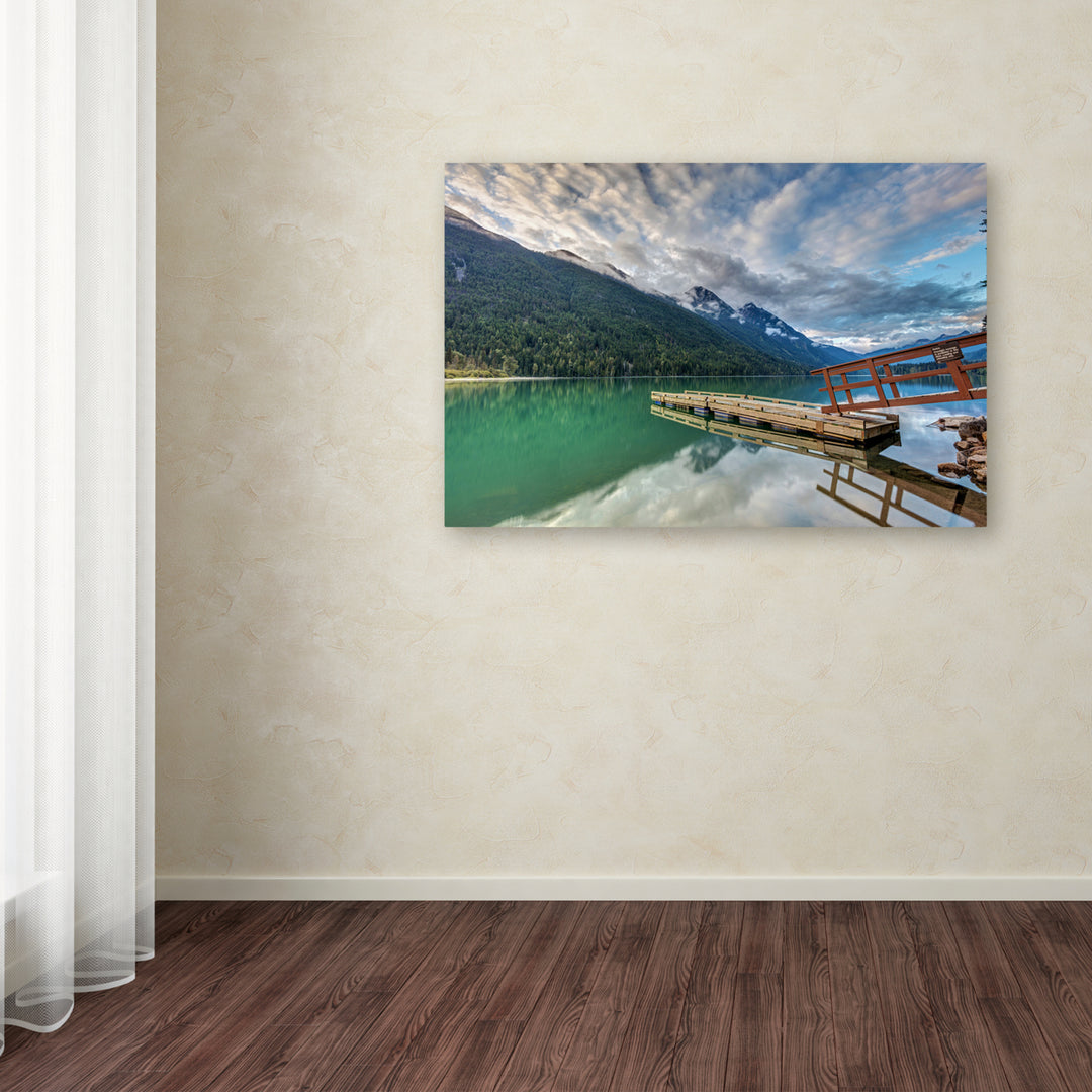 Pierre Leclerc Birkenhead Lake Sunrise Canvas Art 16 x 24 Image 3