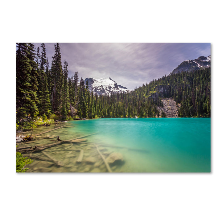 Pierre Leclerc Middle Joffre Lake Canvas Art 16 x 24 Image 1