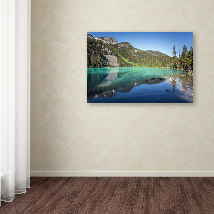 Pierre Leclerc Blue Joffre Lakes Canvas Art 16 x 24 Image 3