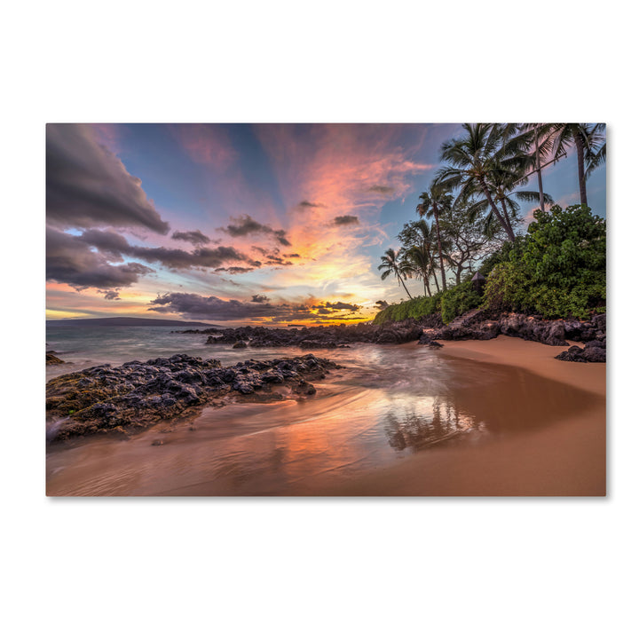 Pierre Leclerc Hawaiian Sunset Wonder Canvas Art 16 x 24 Image 1