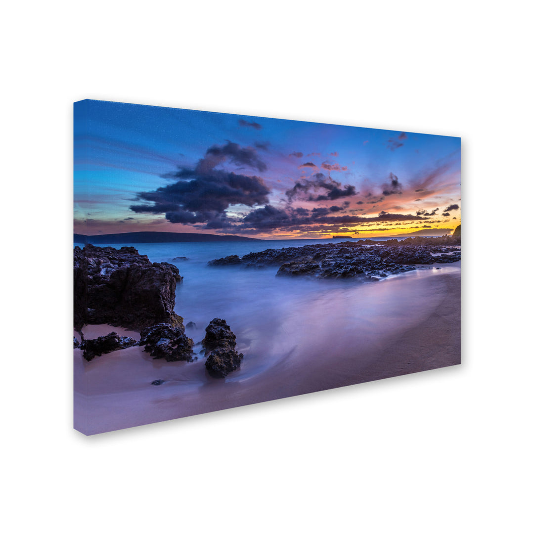 Pierre Leclerc Beach at Dusk Canvas Art 16 x 24 Image 2