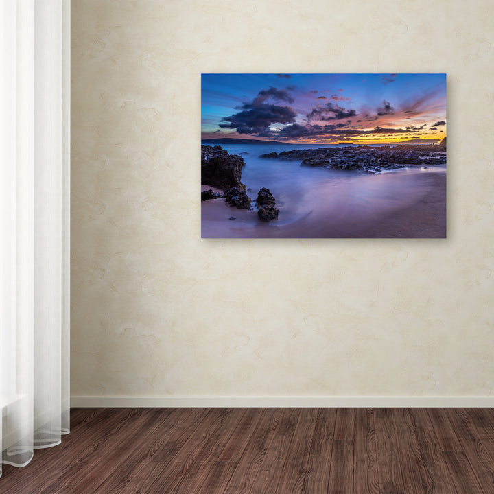 Pierre Leclerc Beach at Dusk Canvas Art 16 x 24 Image 3