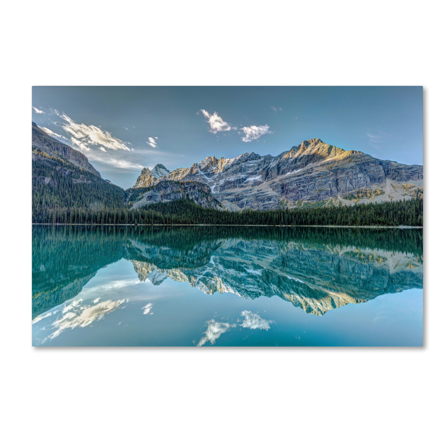 Pierre Leclerc OHara Lake Reflections at Dawn Canvas Art 16 x 24 Image 1