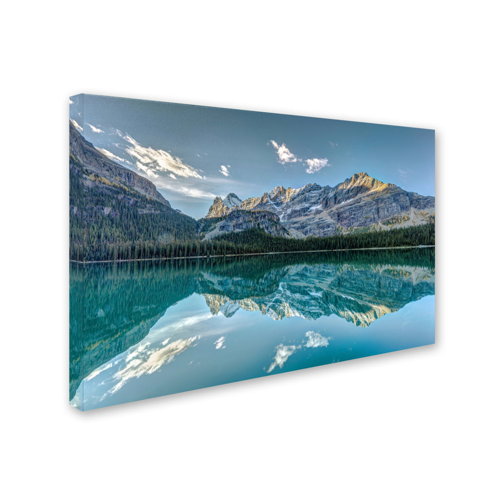 Pierre Leclerc OHara Lake Reflections at Dawn Canvas Art 16 x 24 Image 2