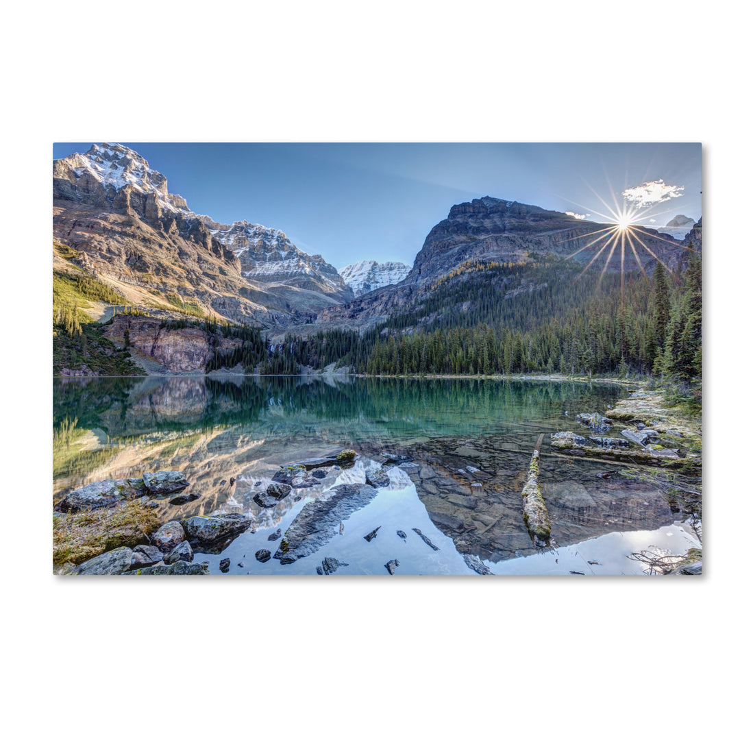 Pierre Leclerc Majestic Lake OHara Canvas Art 16 x 24 Image 1