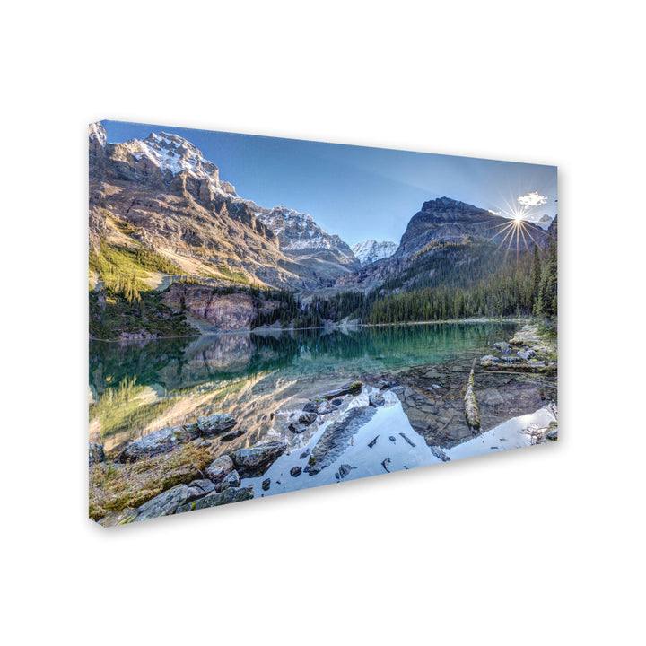 Pierre Leclerc Majestic Lake OHara Canvas Art 16 x 24 Image 2