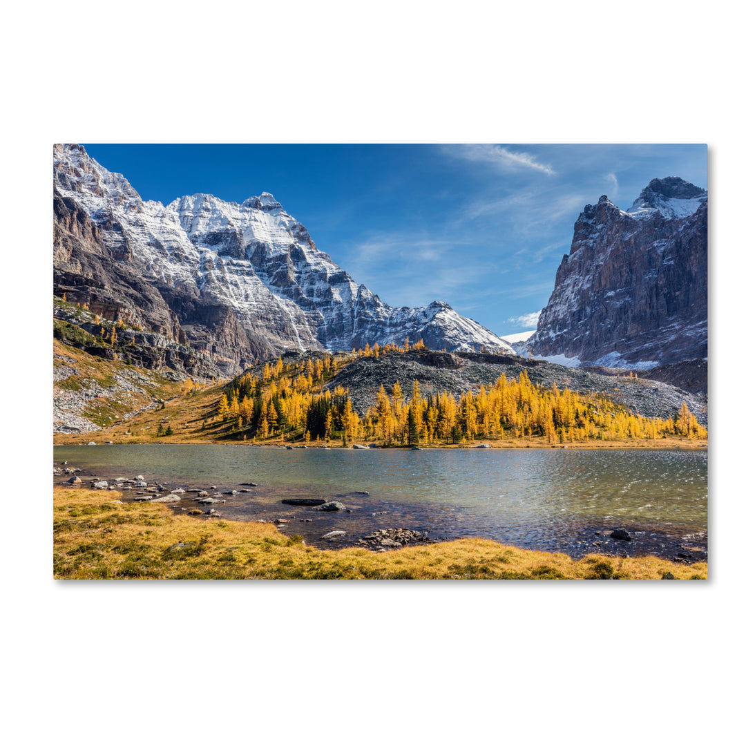 Pierre Leclerc Mountains and Glaciers Canvas Art 16 x 24 Image 1