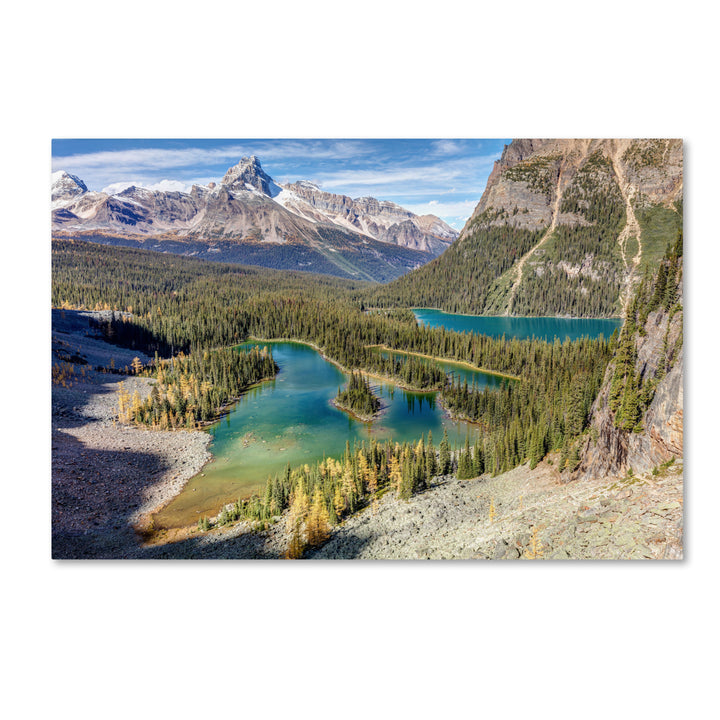 Pierre Leclerc Mary Lake Canvas Art 16 x 24 Image 1