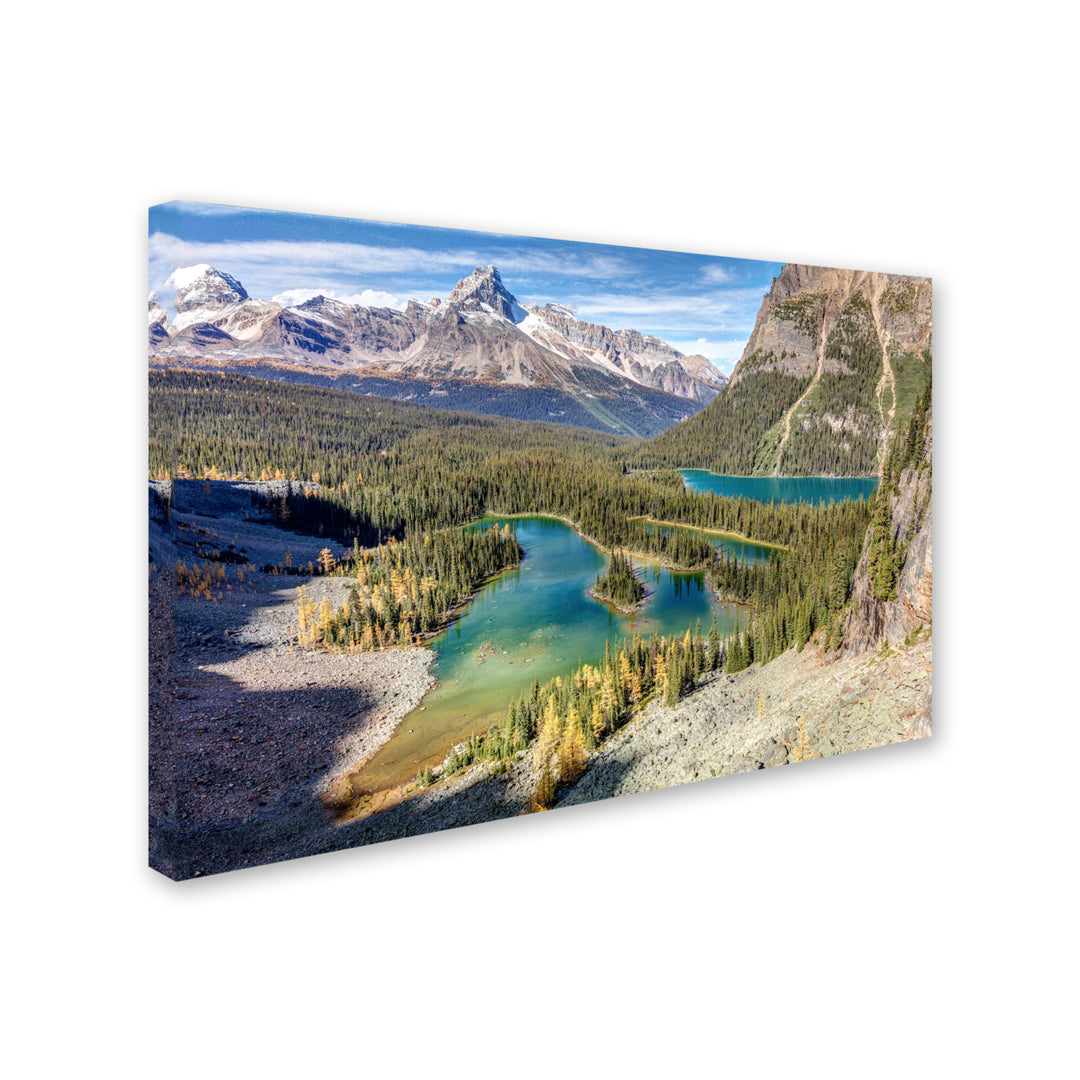 Pierre Leclerc Mary Lake Canvas Art 16 x 24 Image 2