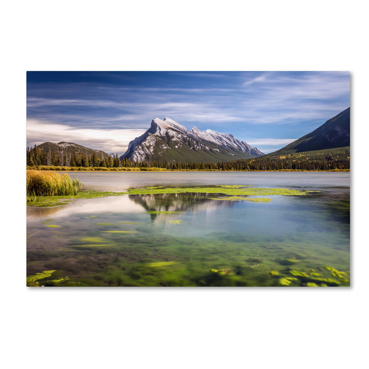 Pierre Leclerc Mount Rundle Banff Canvas Art 16 x 24 Image 1