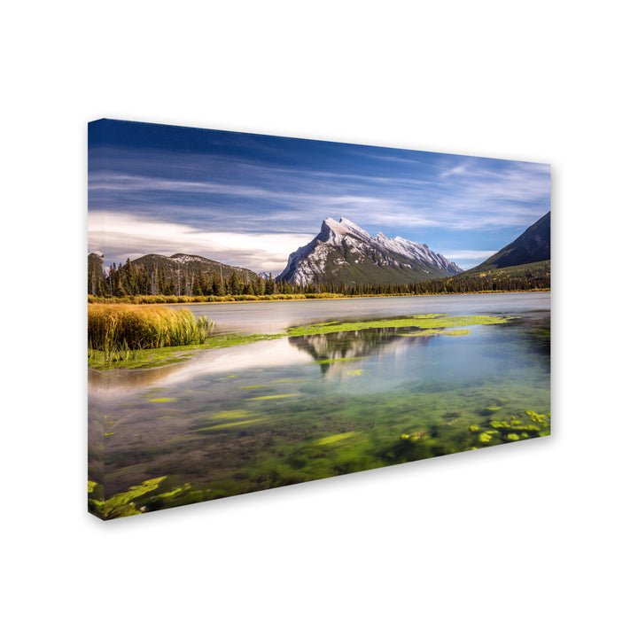 Pierre Leclerc Mount Rundle Banff Canvas Art 16 x 24 Image 2