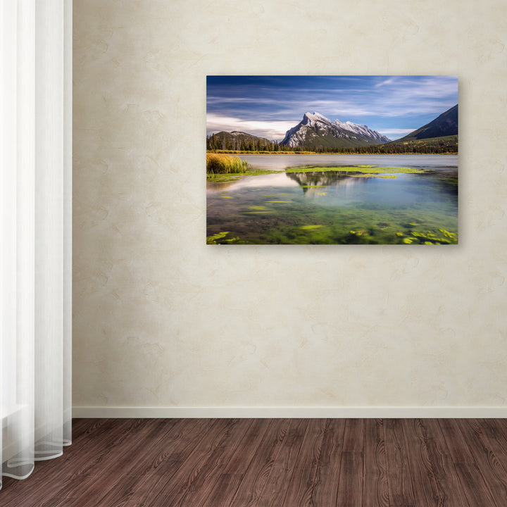 Pierre Leclerc Mount Rundle Banff Canvas Art 16 x 24 Image 3