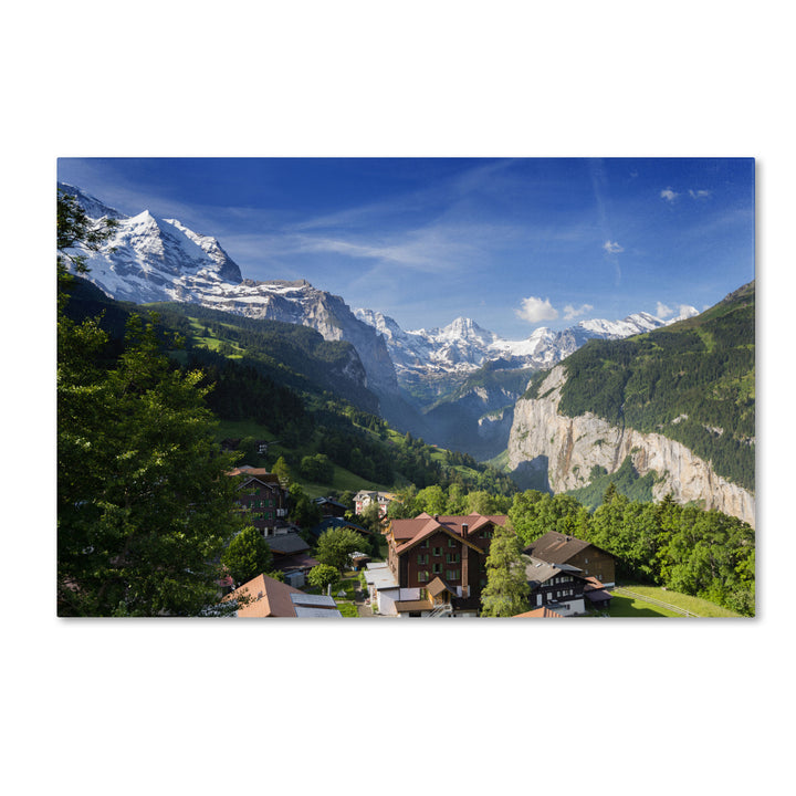 Philippe Sainte-Laudy A Day in the Swiss Alps Canvas Art 16 x 24 Image 1