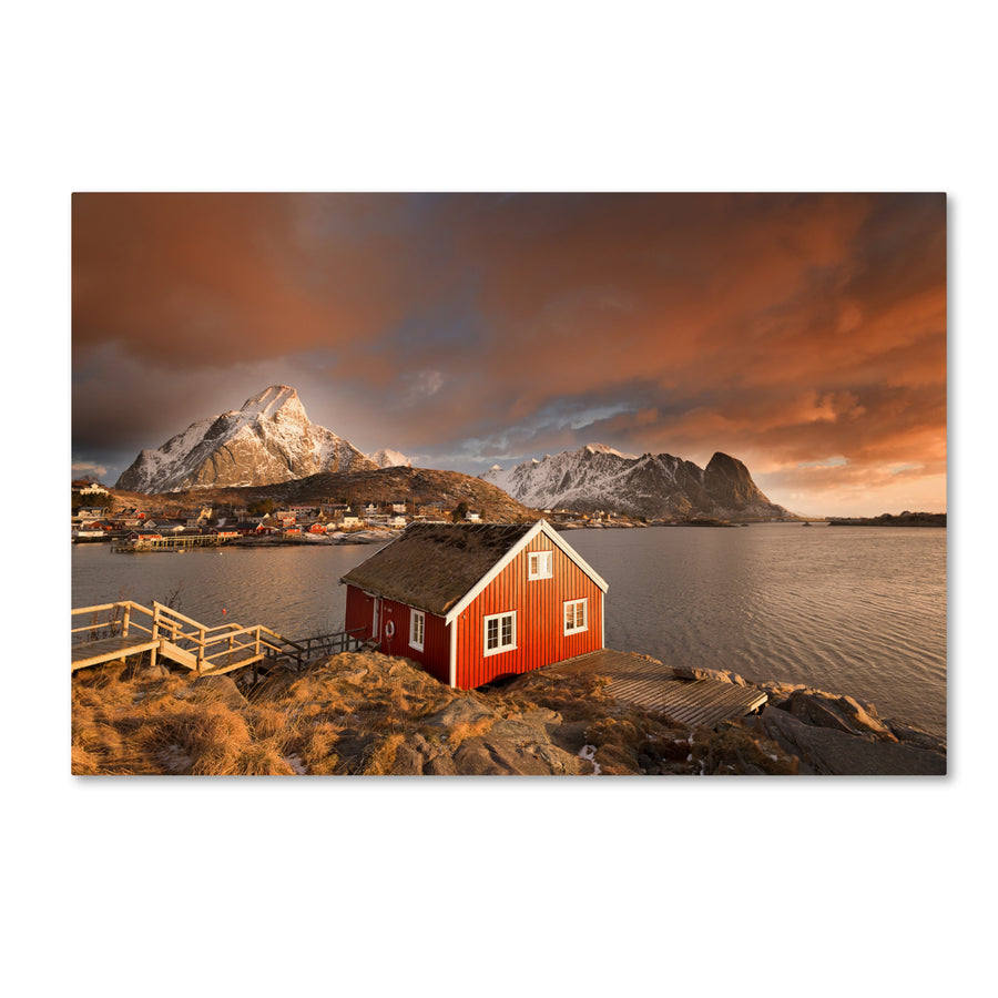 Philippe Sainte-Laudy Good morning Lofoten Canvas Art 16 x 24 Image 1